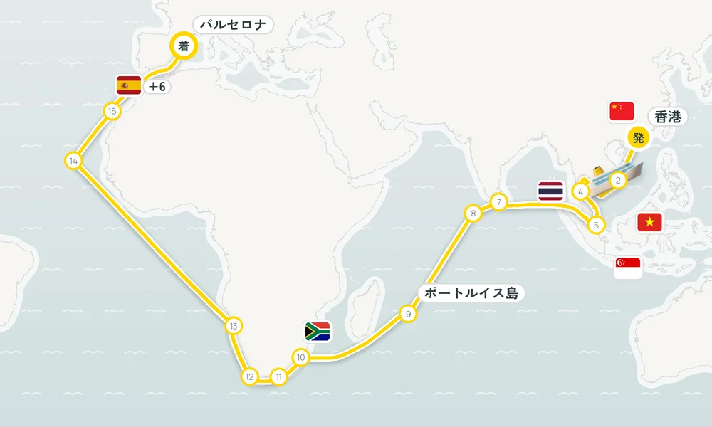 航路マップ