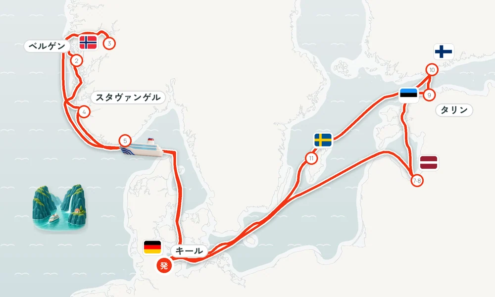 航路マップ