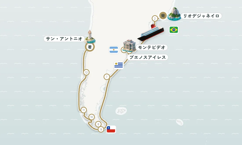 航路マップ