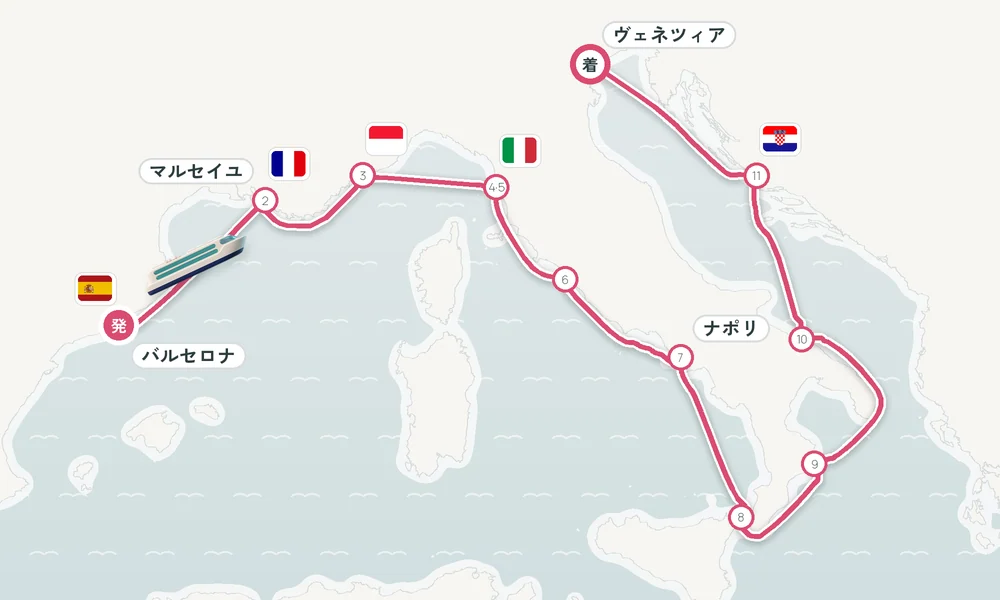 航路マップ
