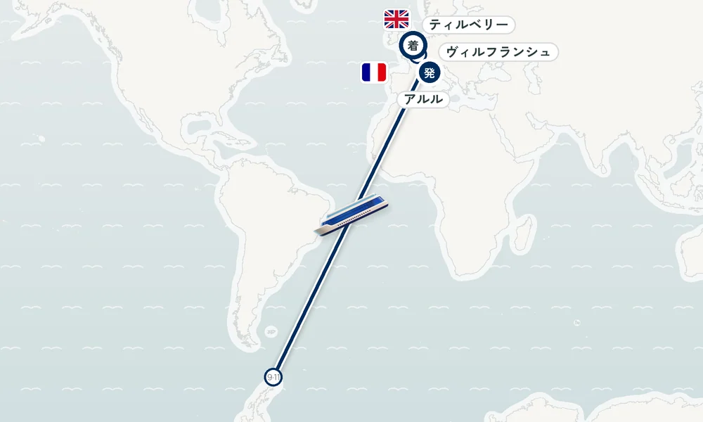 航路マップ
