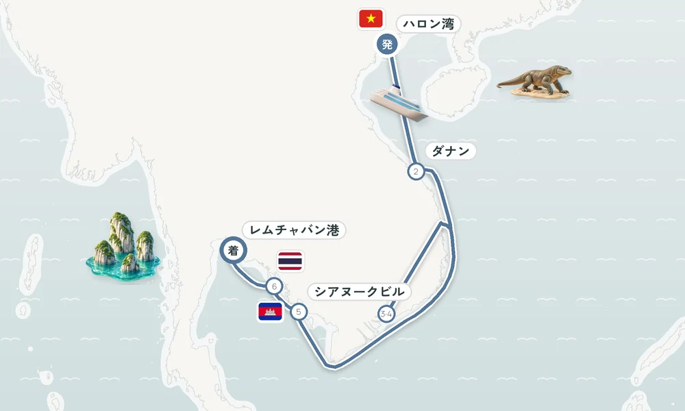 航路マップ