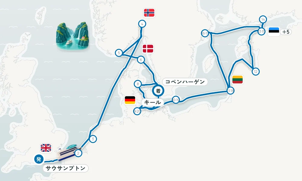 航路マップ