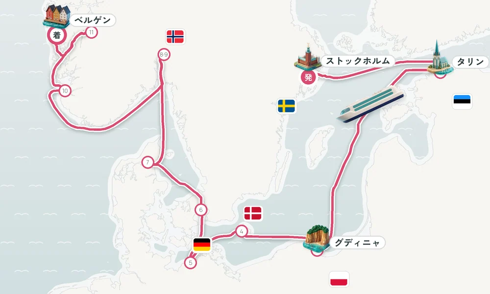 航路マップ