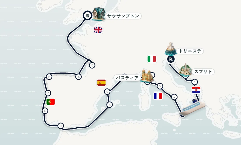 航路マップ