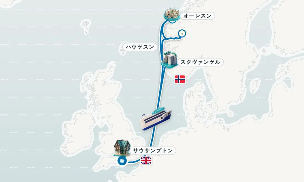 航路マップ
