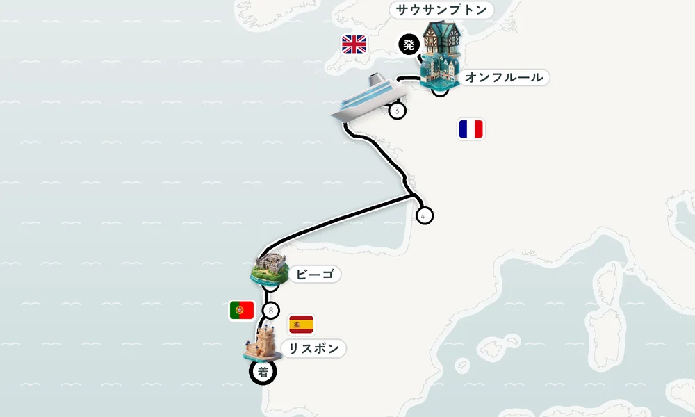 航路マップ
