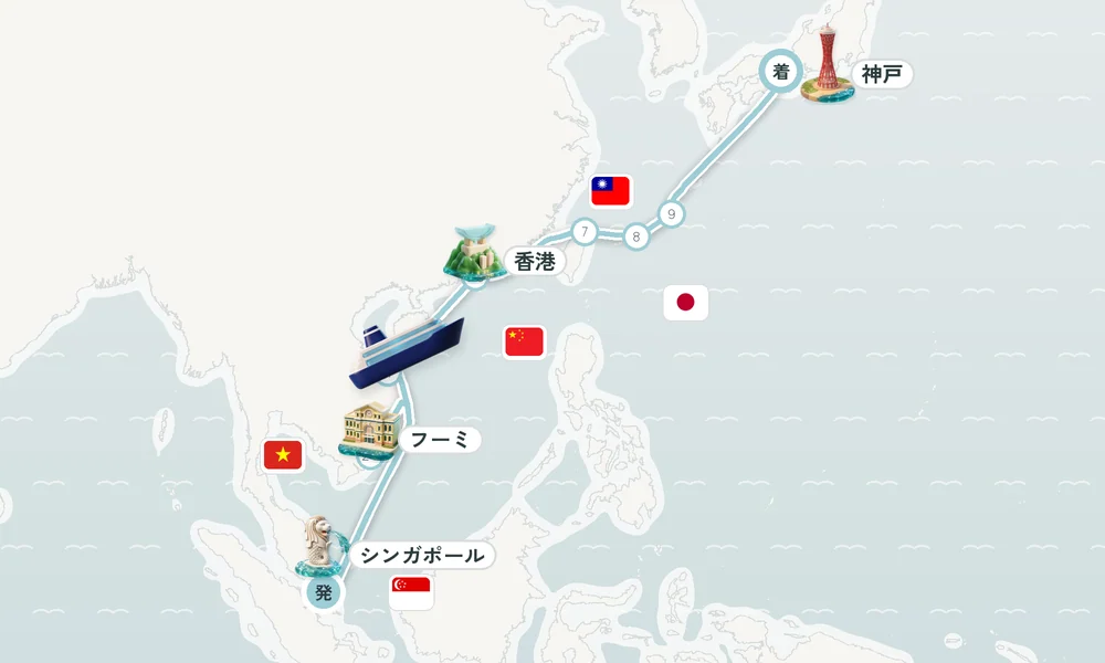 航路マップ