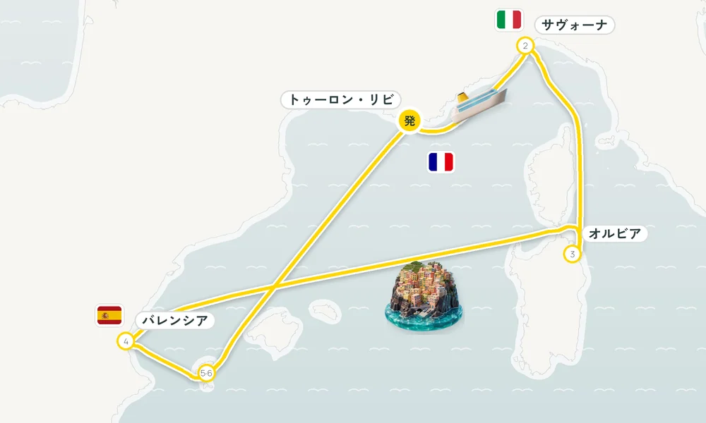 航路マップ