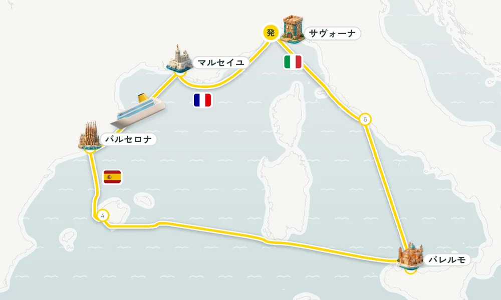 航路マップ