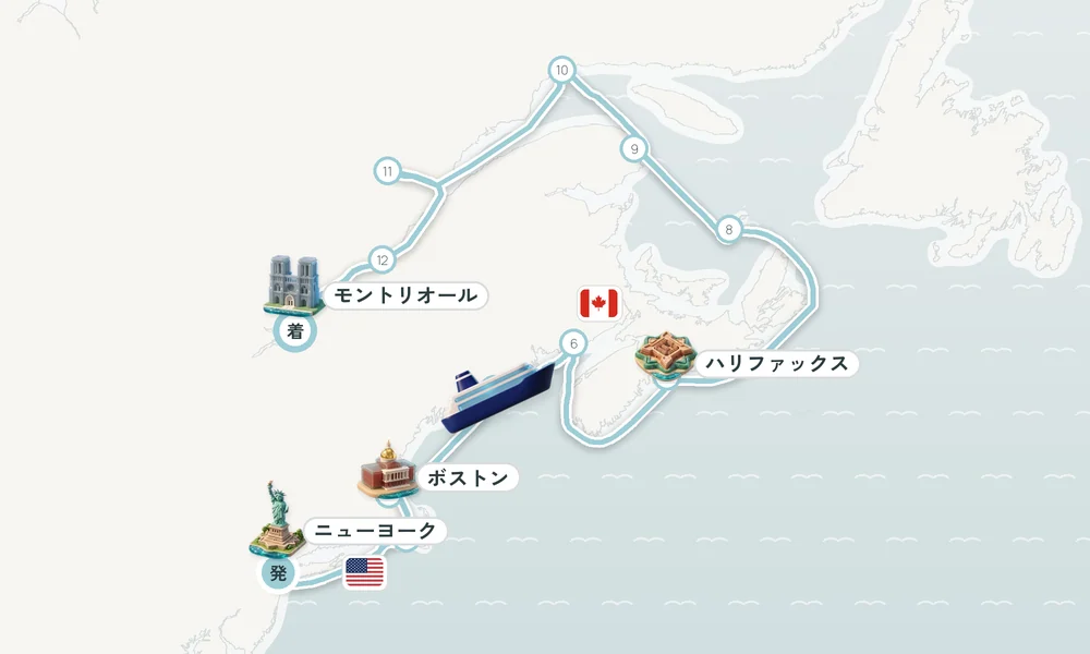 航路マップ