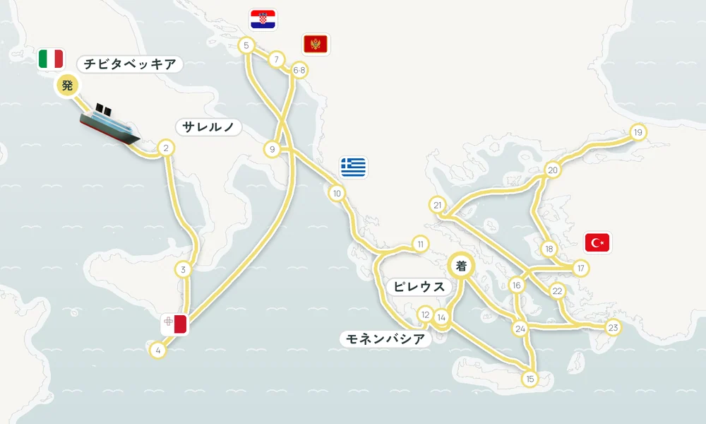 航路マップ