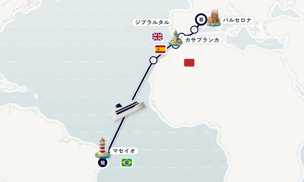航路マップ