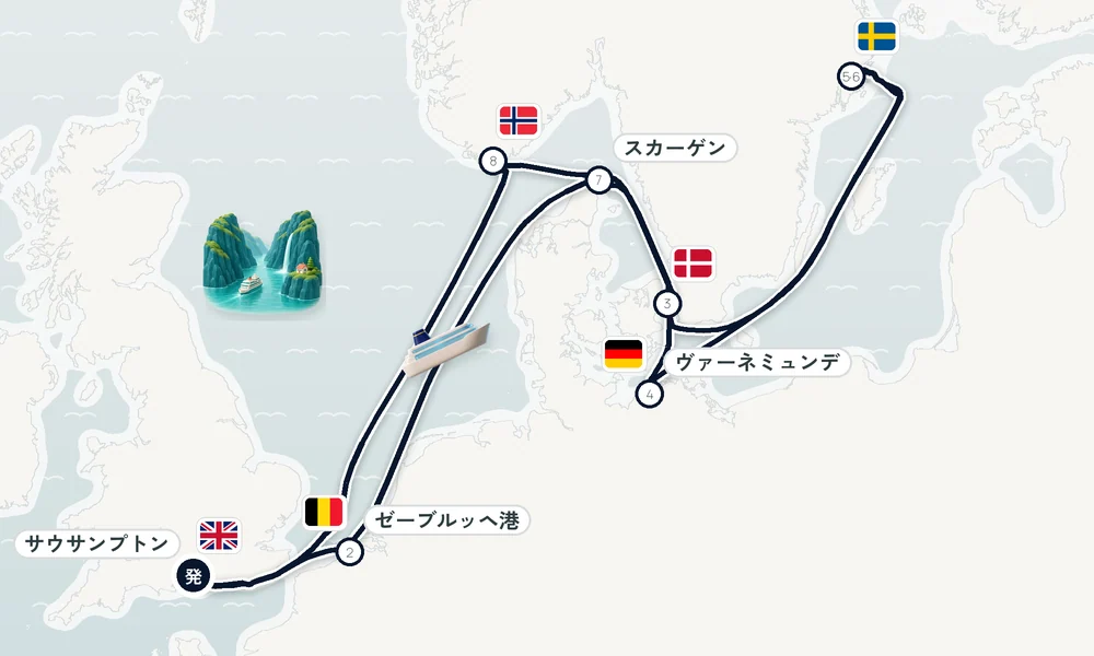 航路マップ