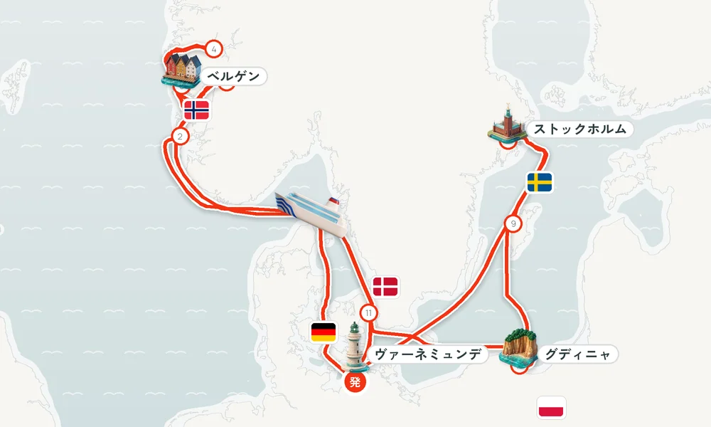 航路マップ