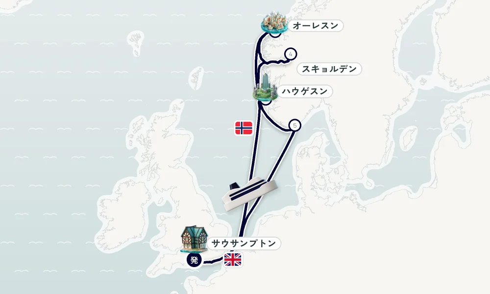 航路マップ