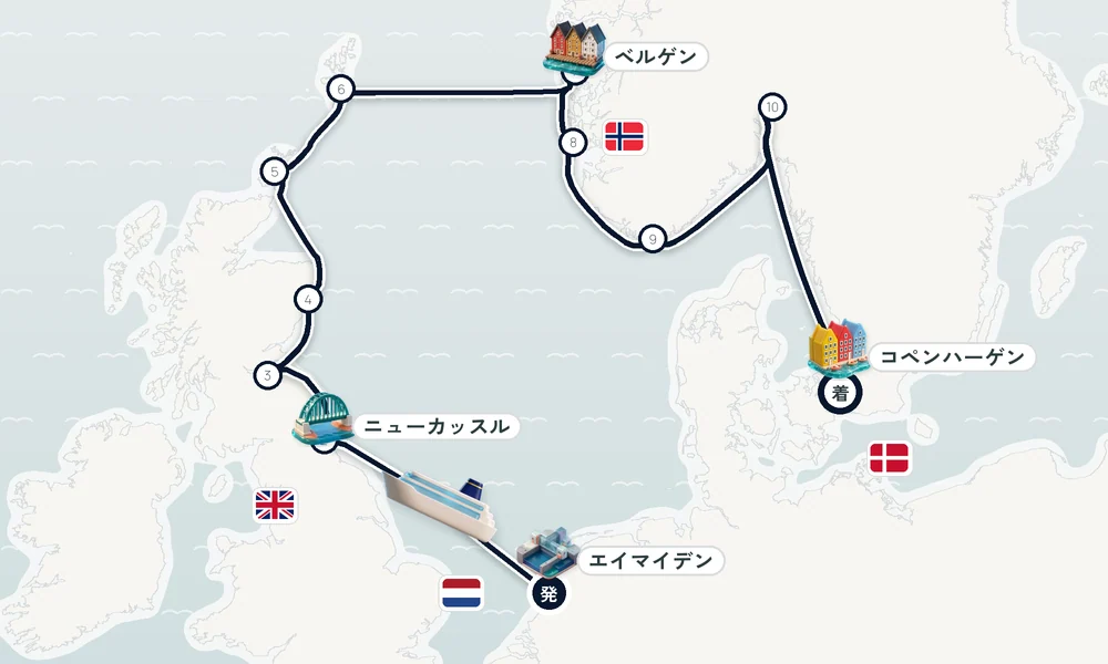 航路マップ