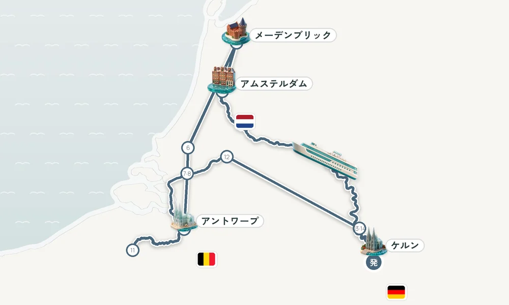 航路マップ