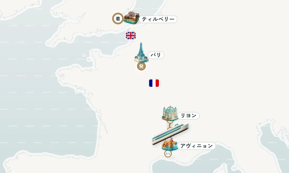 航路マップ