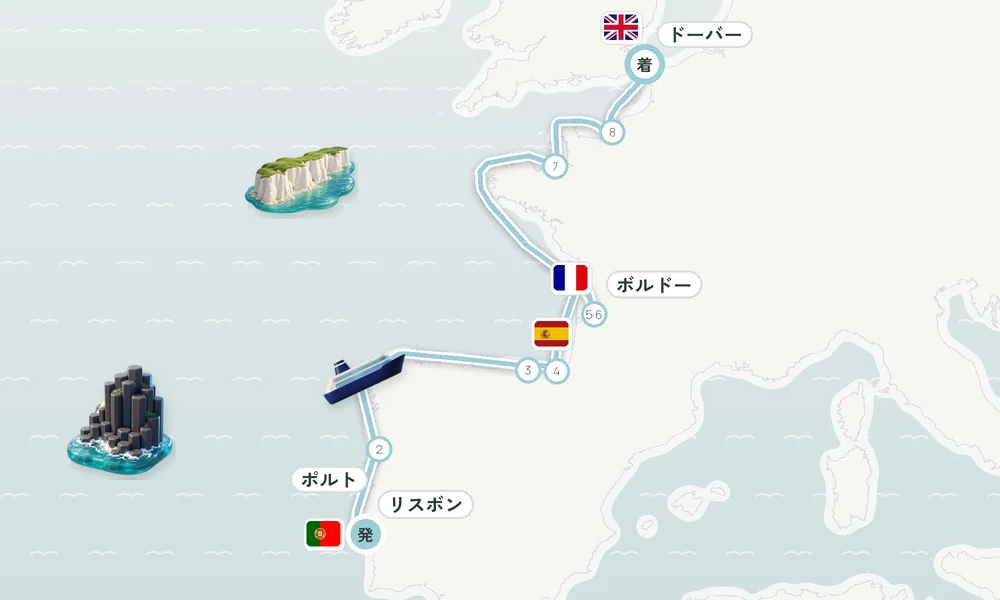 航路マップ