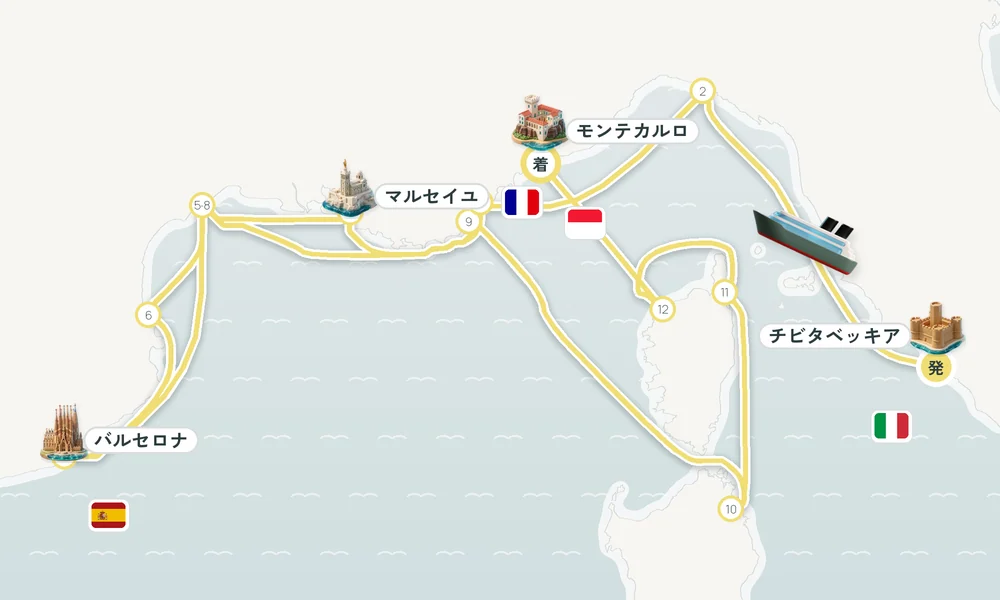 航路マップ
