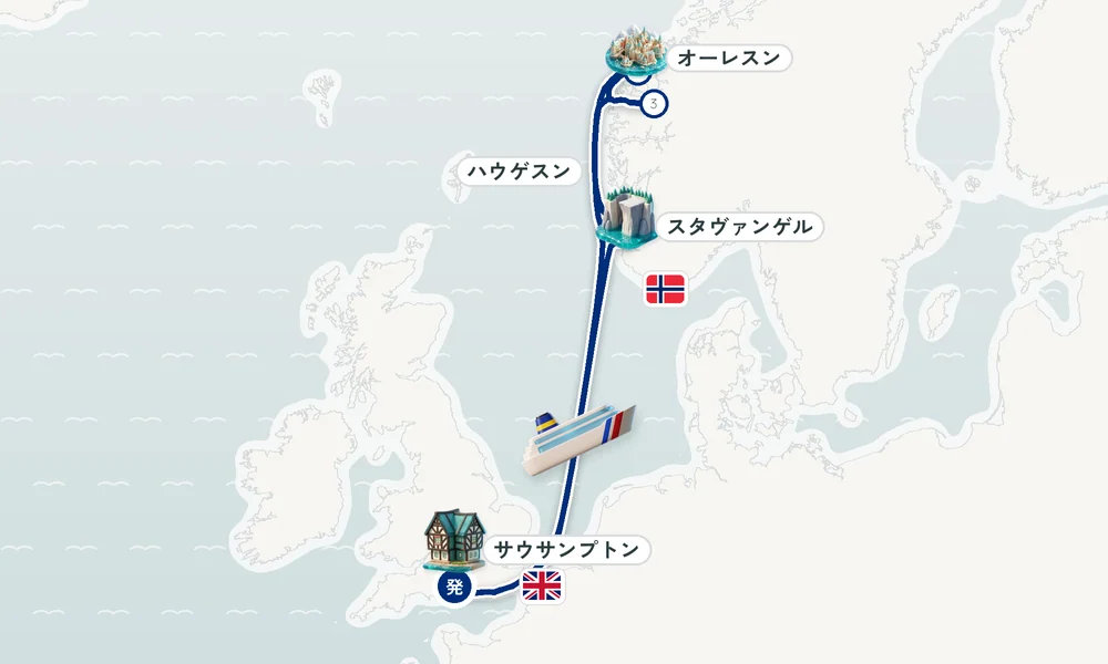 航路マップ