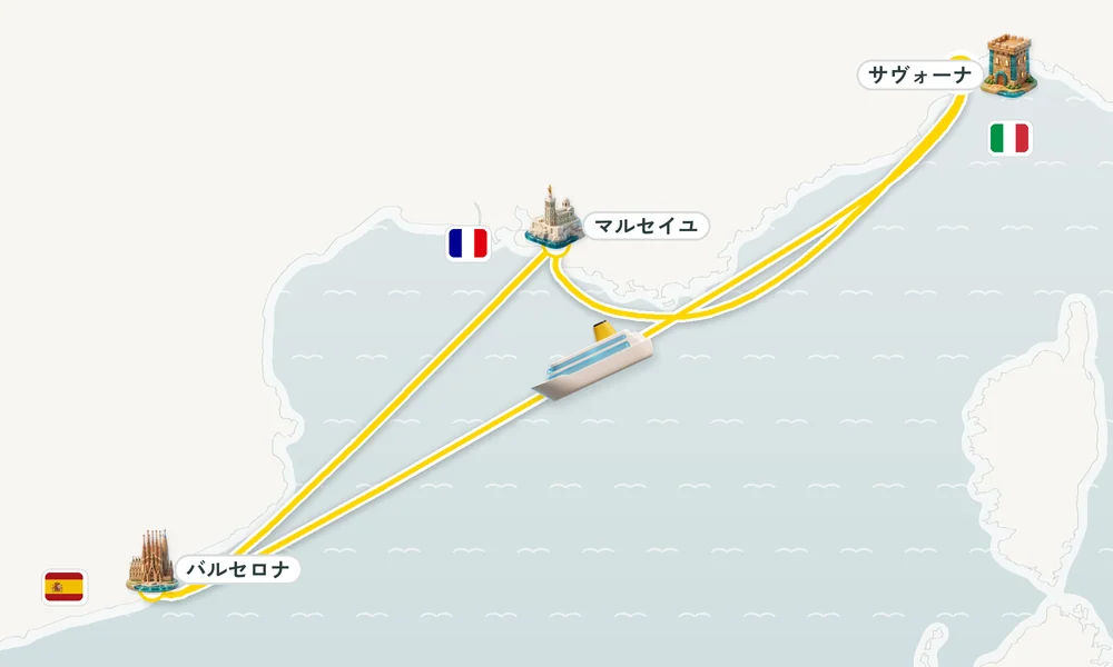 航路マップ