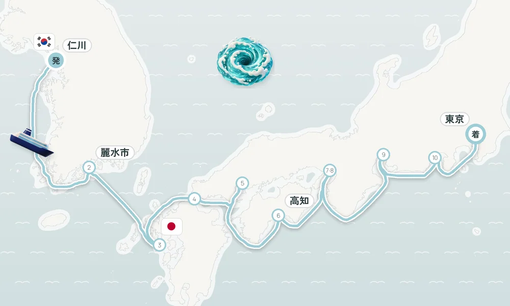 航路マップ