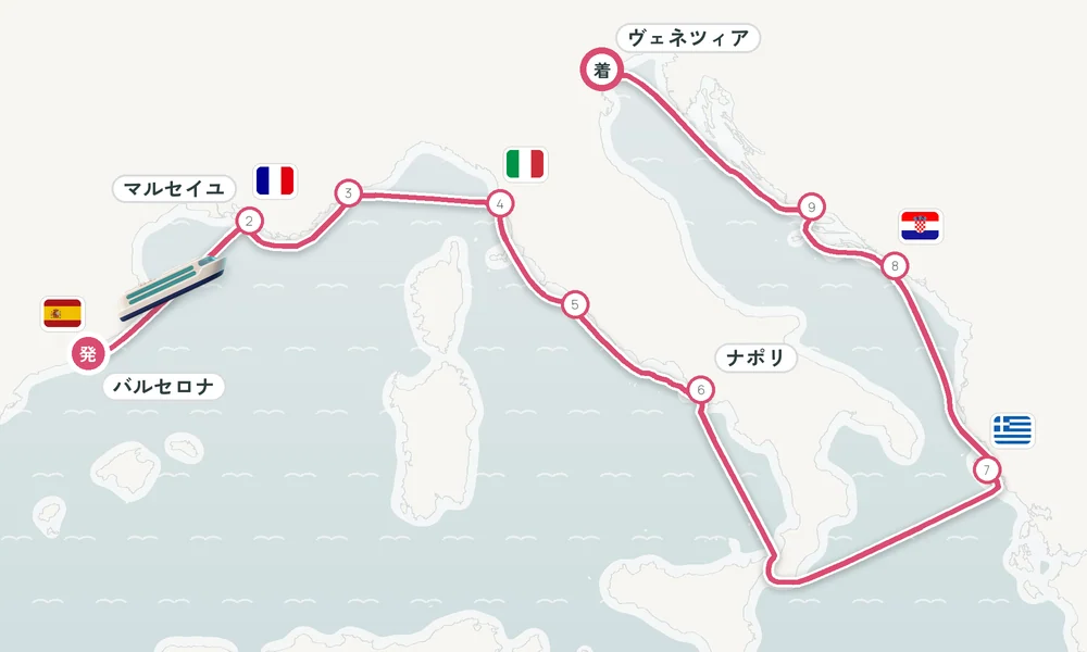 航路マップ