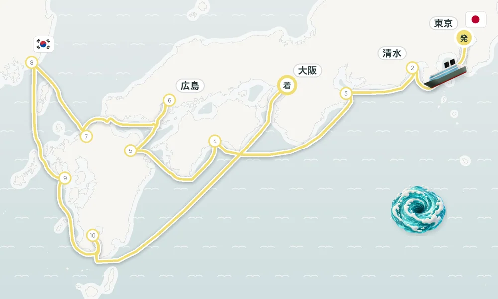 航路マップ