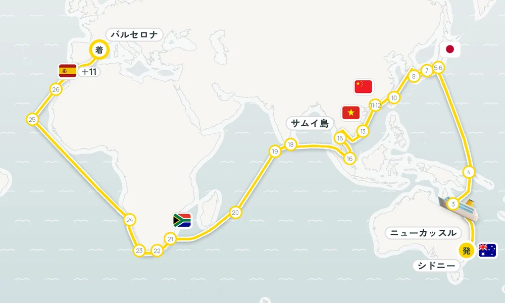 航路マップ