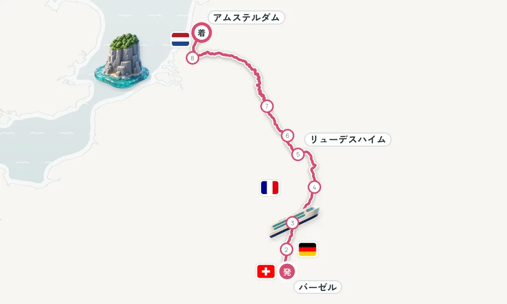 航路マップ