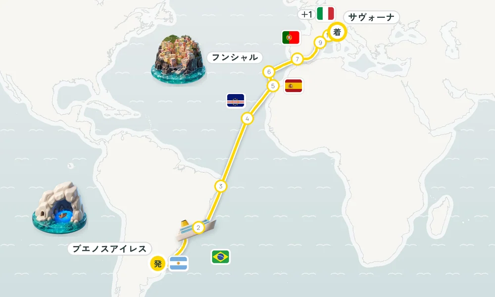 航路マップ