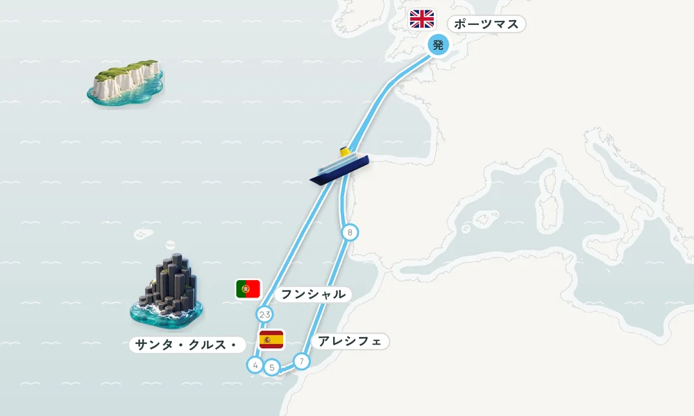 航路マップ