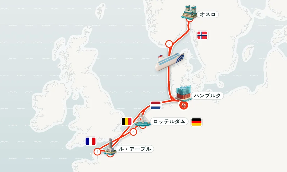 航路マップ