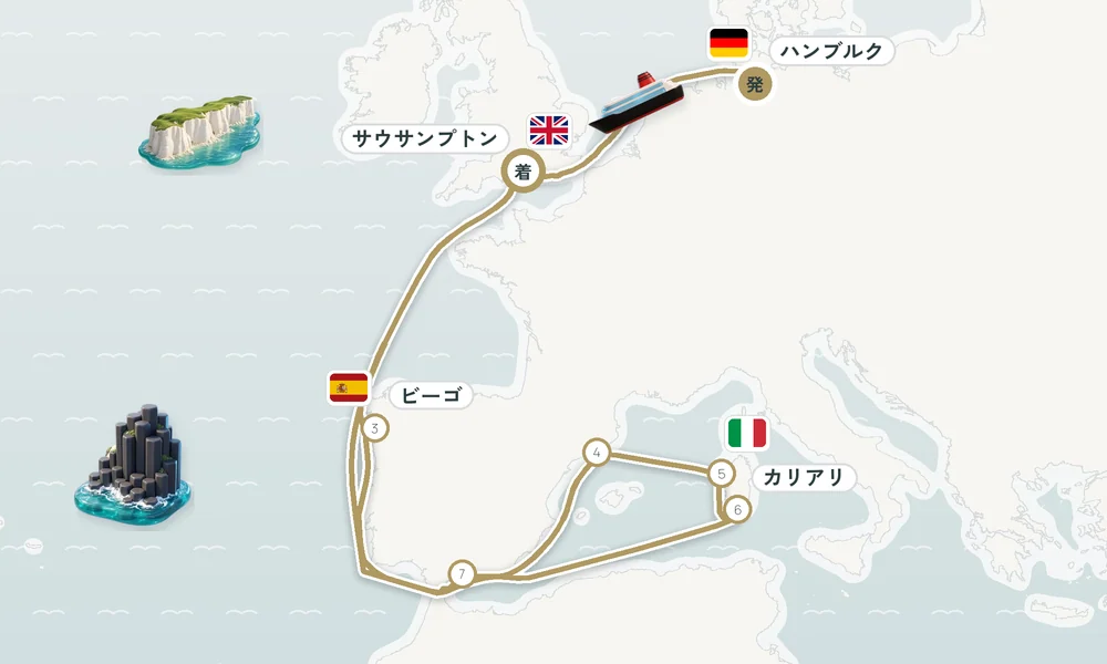 航路マップ