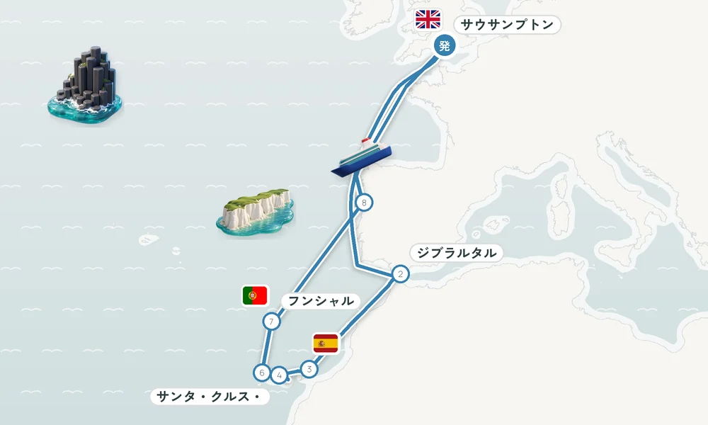 航路マップ