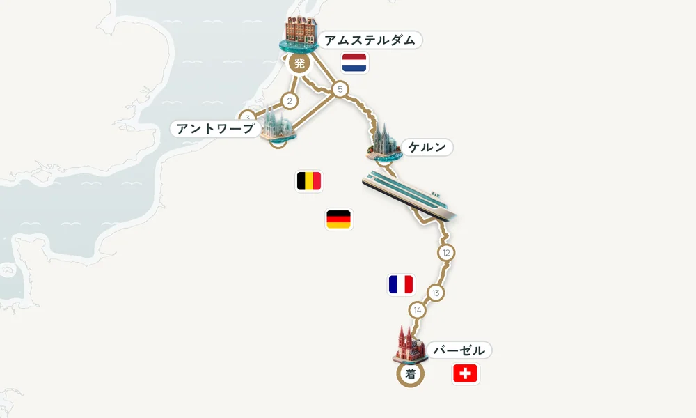 航路マップ