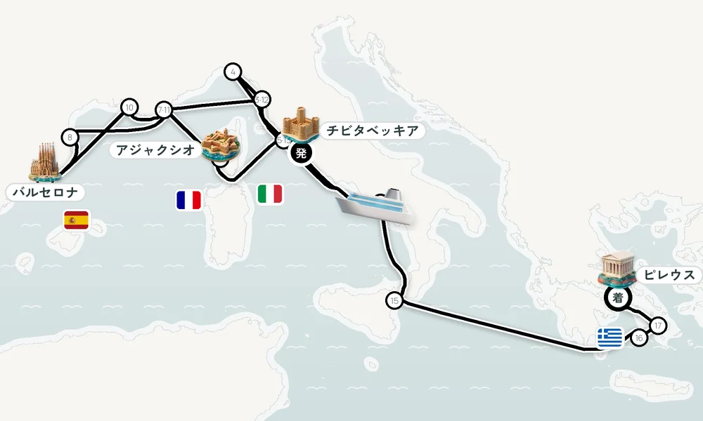 航路マップ