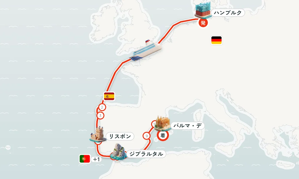 航路マップ