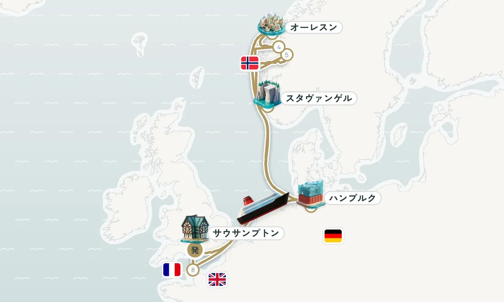 航路マップ