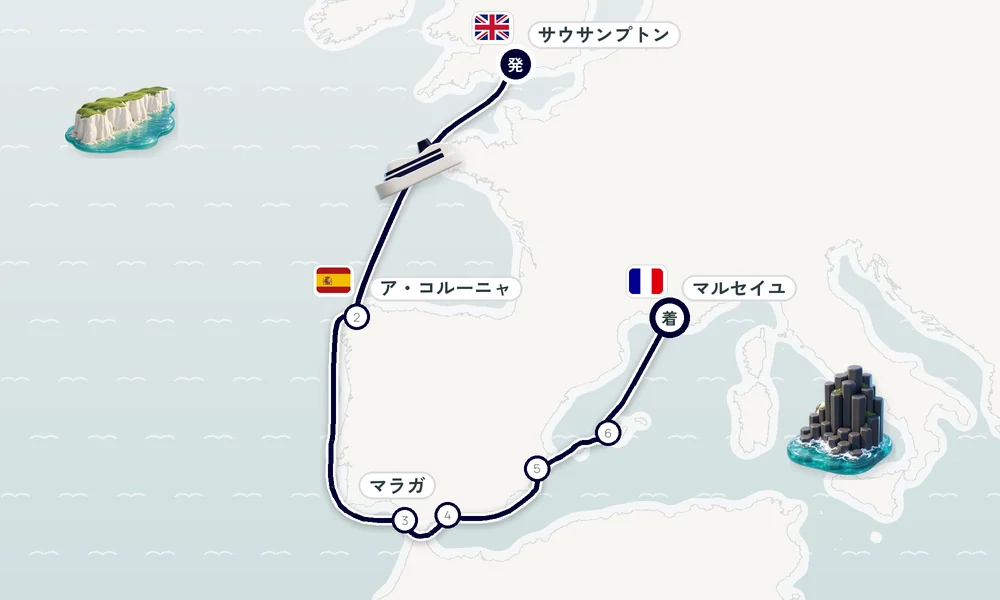航路マップ