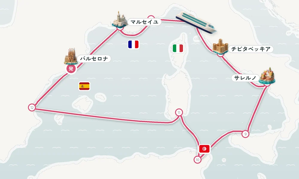 航路マップ
