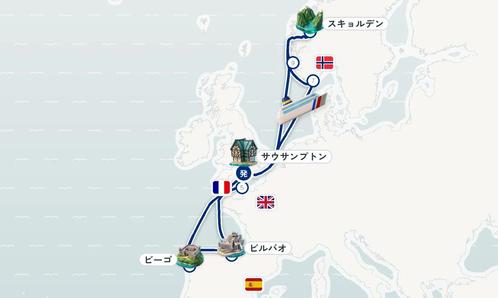 航路マップ