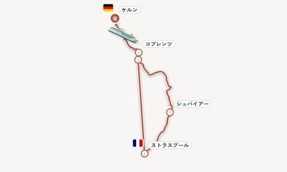 航路マップ