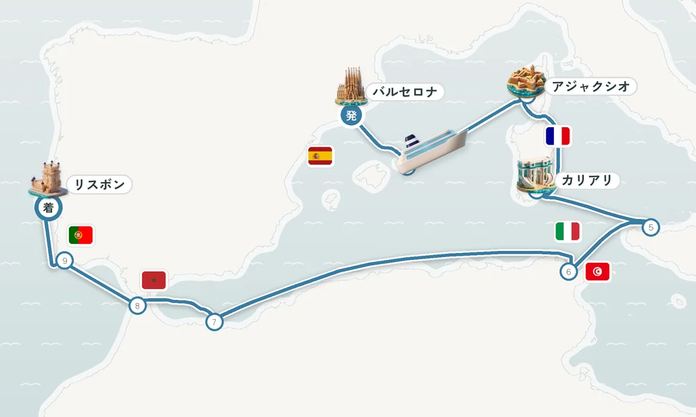 航路マップ