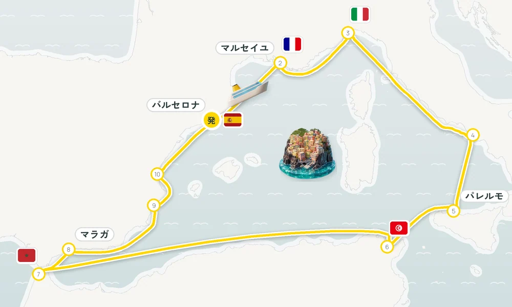 航路マップ