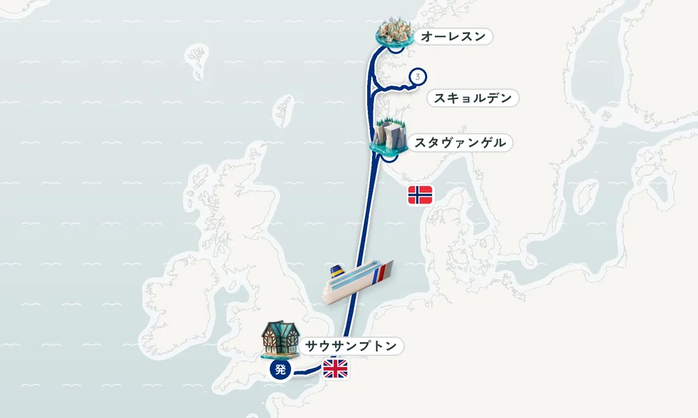 航路マップ