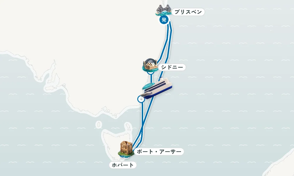 航路マップ