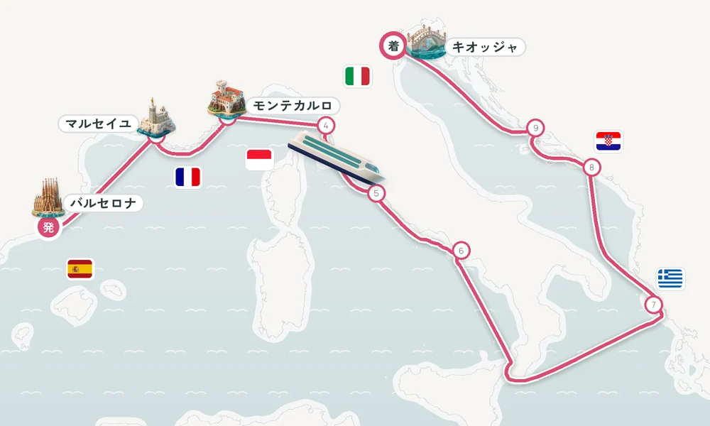 航路マップ